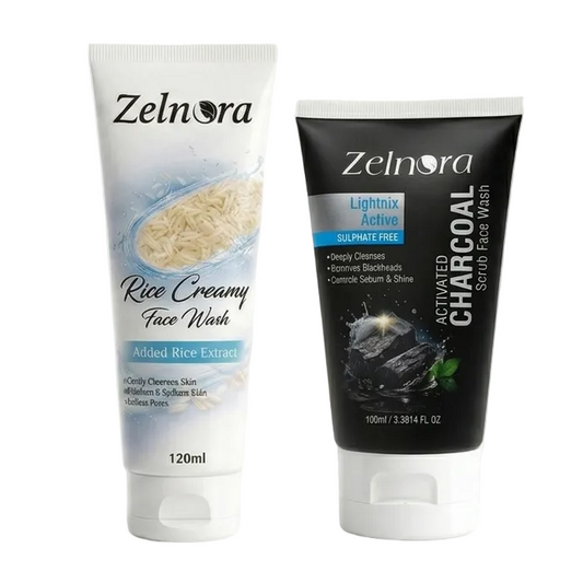 Charcoal & Rice Face Wash